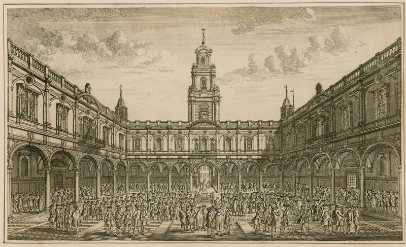 Royal Exchange, London alkotó: English School