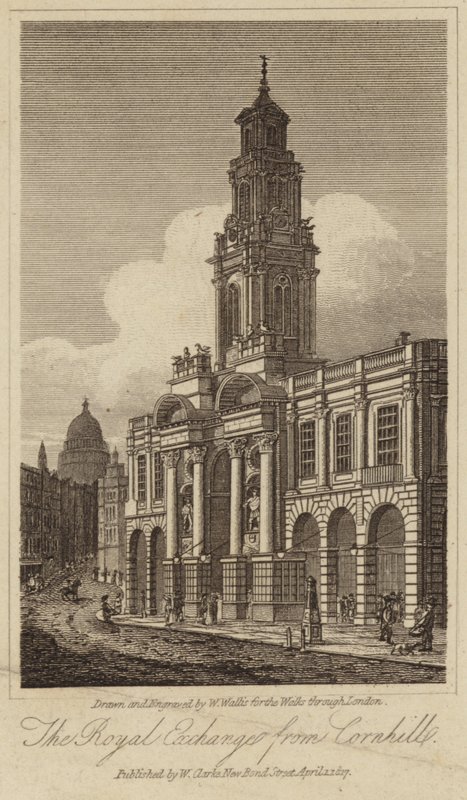 A londoni királyi tőzsde alkotó: English School