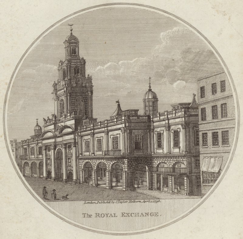 A londoni királyi tőzsde alkotó: English School