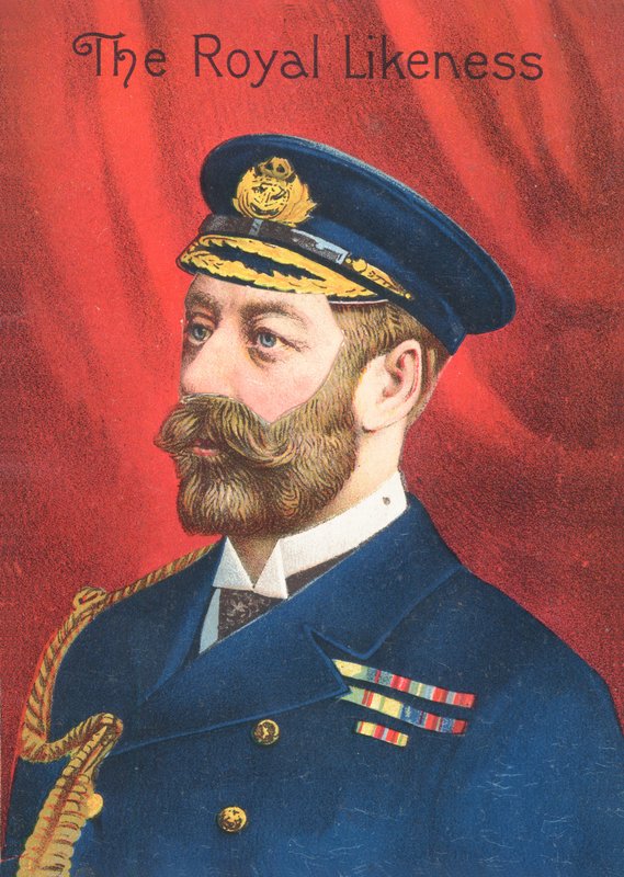 The Royal Likeness – viktoriánus üdvözlőlap alkotó: English School