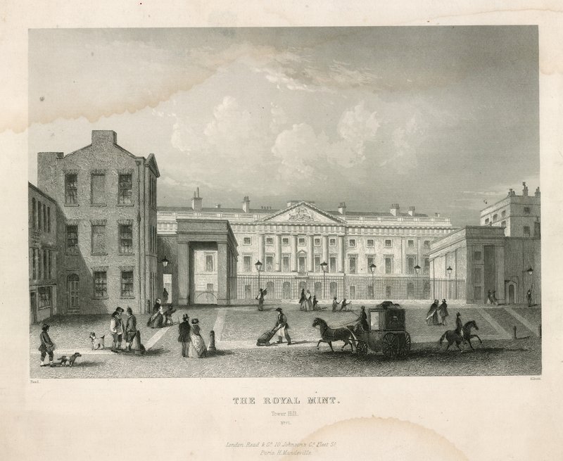 A királyi pénzverde alkotó: English School