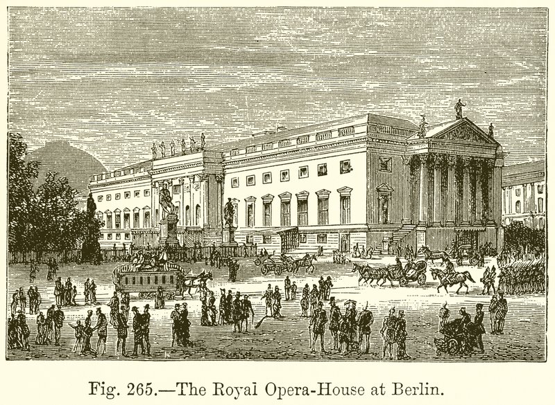 A berlini Királyi Operaház alkotó: English School