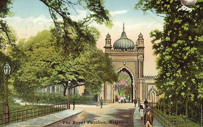 Királyi pavilon, Brighton (színes litó) alkotó: English School