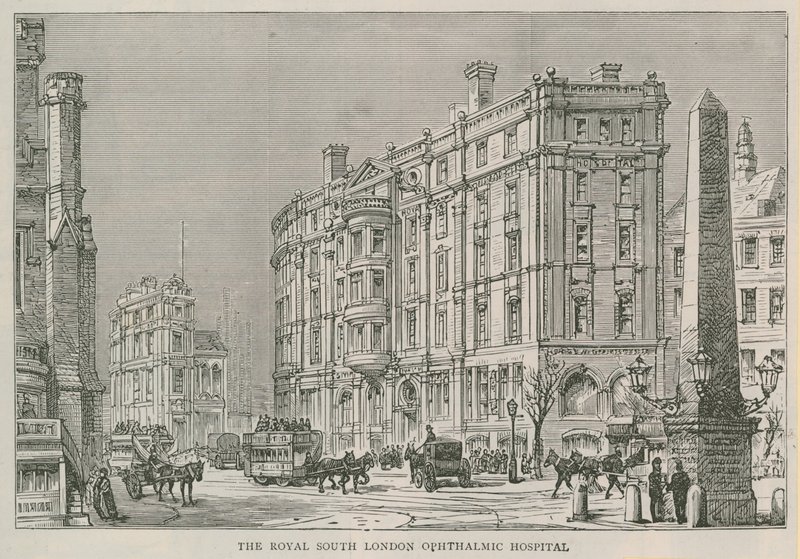A Royal South London Ophthalmic Hospital alkotó: English School