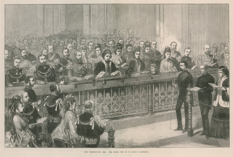 A királyi pad a Szent Pál-székesegyházban alkotó: English School