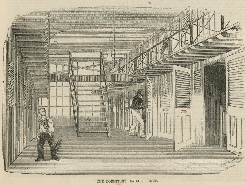 A tengerészek otthona, Ratcliff: A kollégium alkotó: English School