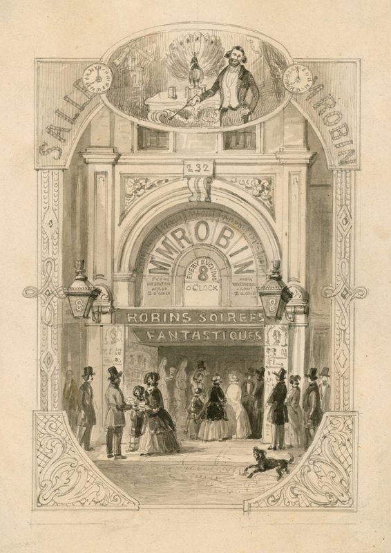 A Salle de Robin, Piccadilly, London alkotó: English School