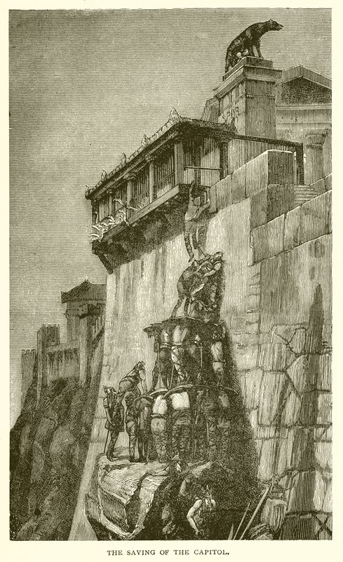 A Capitolium megmentése alkotó: English School