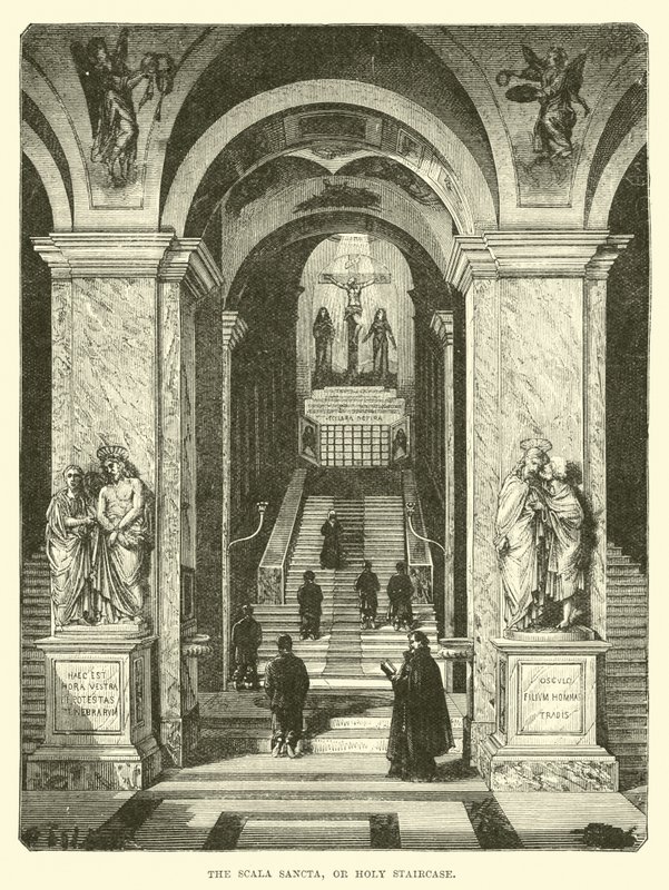 A Scala Sancta vagy a Szent lépcsőház alkotó: English School