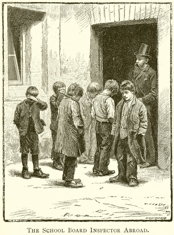 Az iskolaszéki felügyelő külföldön alkotó: English School