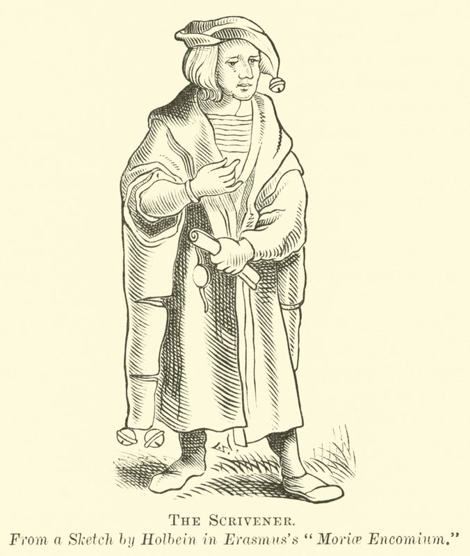 A Scrivener alkotó: English School