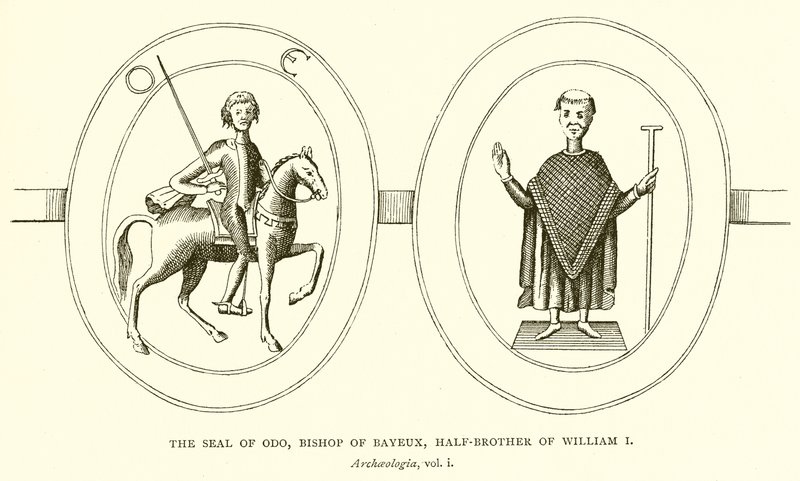 Odo pecsétje, Bayeux püspöke, I. Vilmos féltestvére alkotó: English School