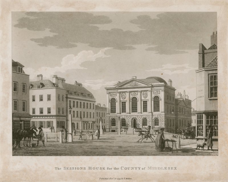 A Sessions House, Clerkenwell alkotó: English School