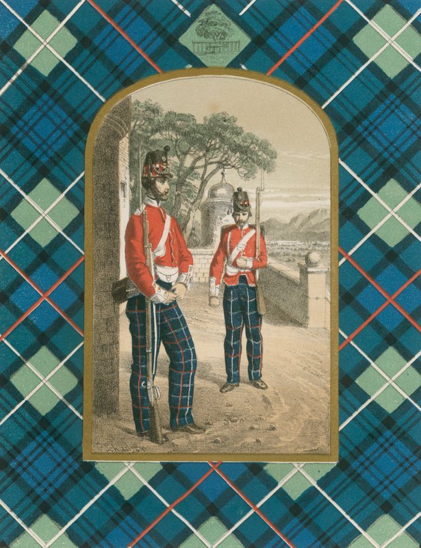 A hetvenegyedik vagy a Glasgow Highland könnyűgyalogság alkotó: English School