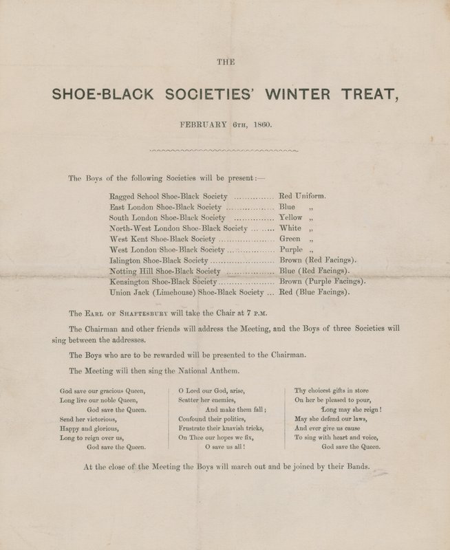 The Shoes-Black Soceties Winter Treat alkotó: English School