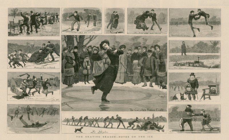 A korcsolyázási szezon – Jegyzetek a jégen alkotó: English School