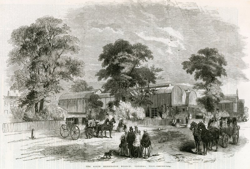 A South Kensington Múzeum. Brompton kazánok alkotó: English School