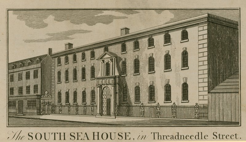 A South Sea House a londoni Threadneedle Street-ben alkotó: English School