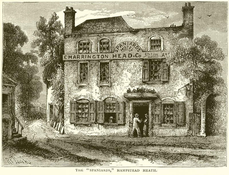 A spanyolok, Hampstead Heath alkotó: English School