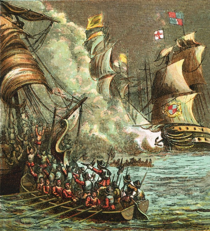 A spanyol Armada alkotó: English School