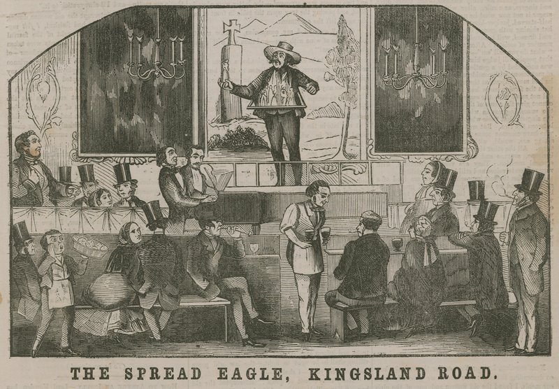 The Spread Eagle, Kingsland Road, London alkotó: English School