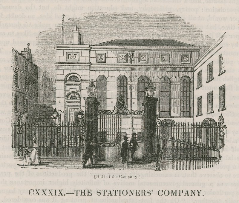 The Stationers Company: A Társaság csarnoka alkotó: English School