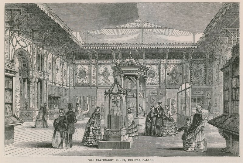 Írószer udvar, Crystal Palace alkotó: English School