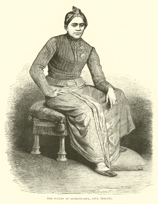 Djokjokarta szultána, Jáva, maláj alkotó: English School
