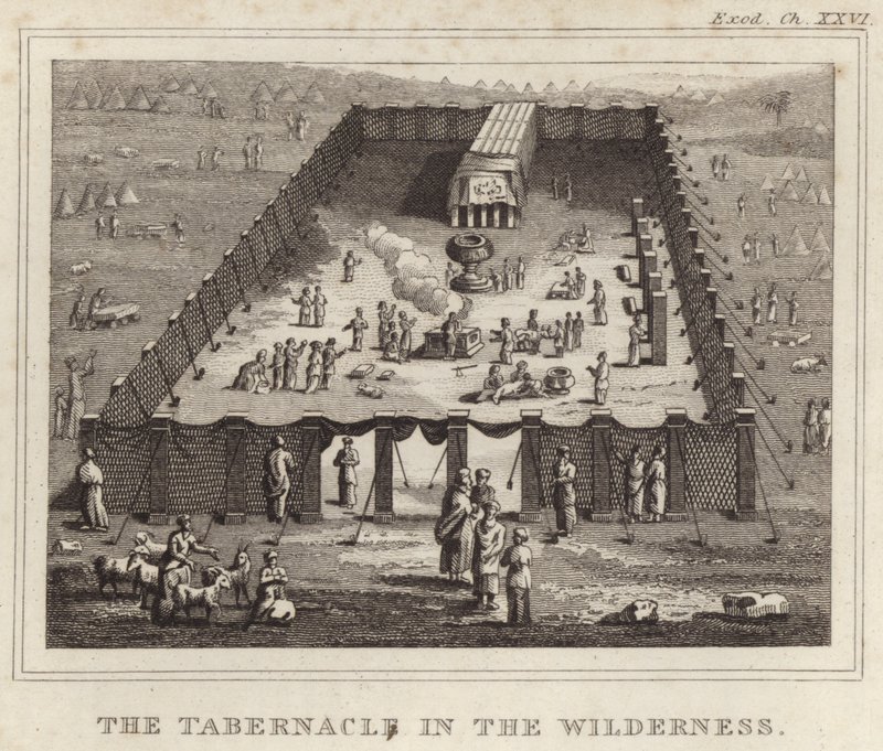 A tabernákulum a vadonban alkotó: English School