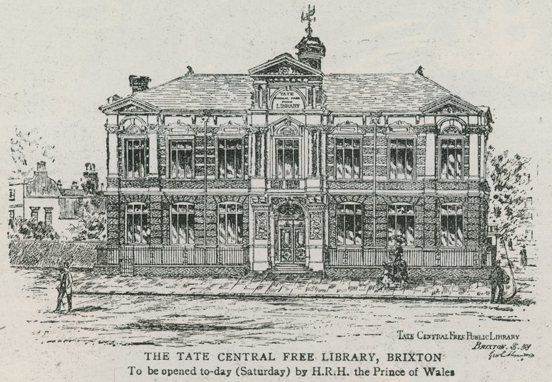 A Tate Central Free Library, Brixton alkotó: English School