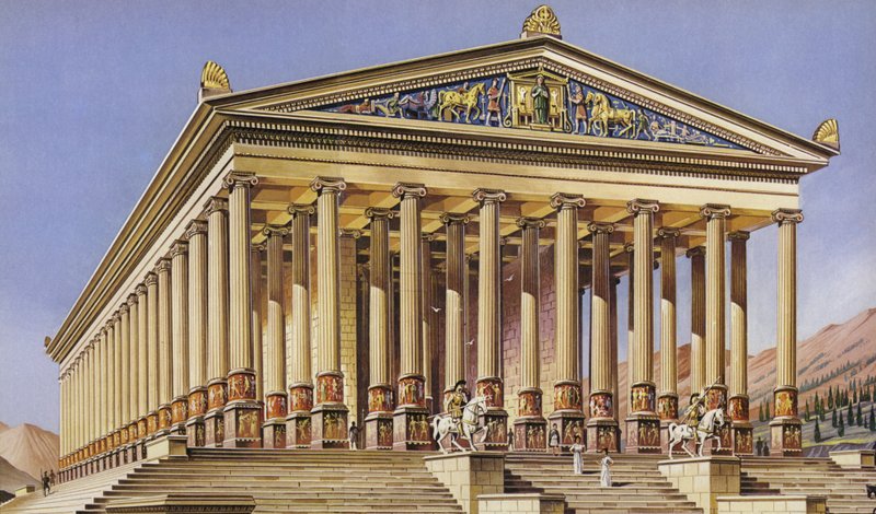 Artemisz temploma alkotó: English School