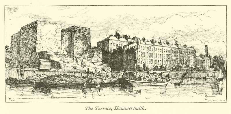 A terasz, Hammersmith alkotó: English School