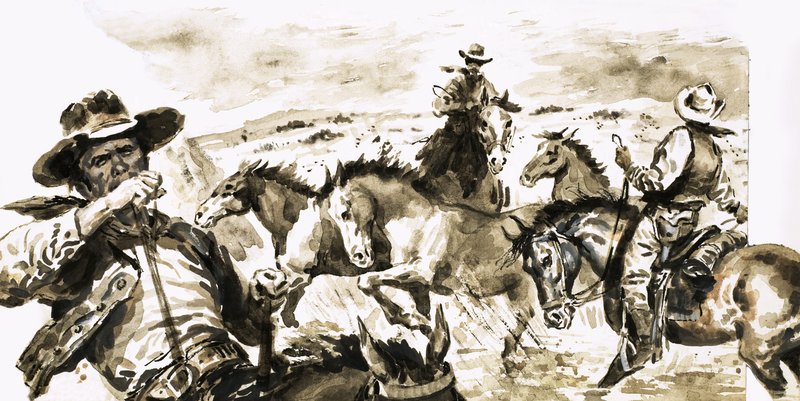 A Texas Ranger alkotó: English School