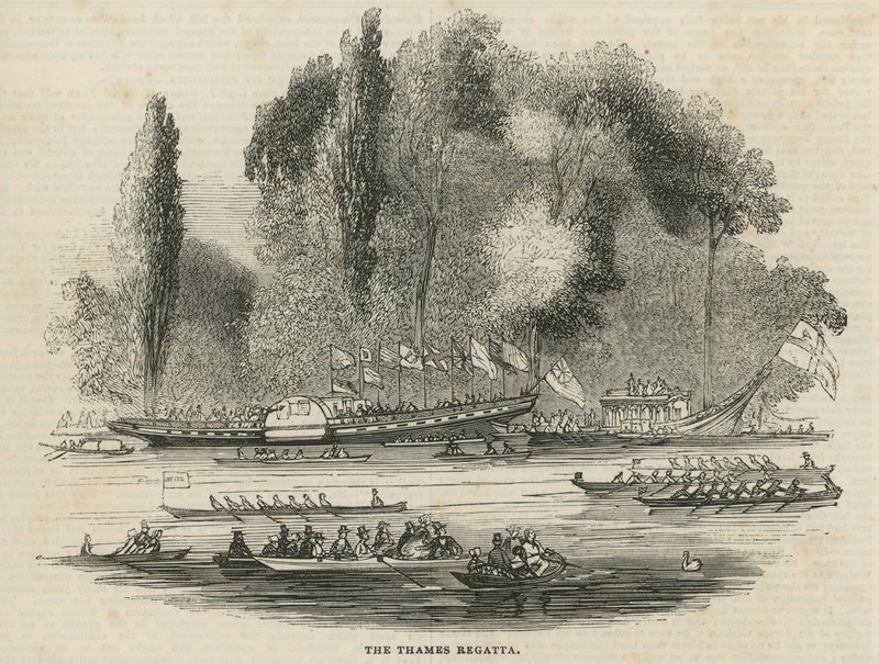 A Temze Regatta alkotó: English School