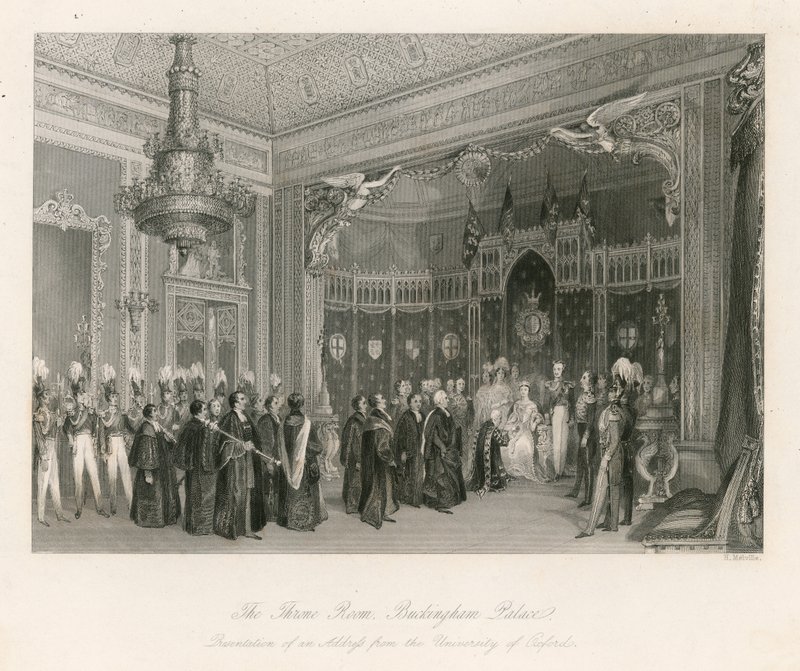 A Trónterem, a Buckingham-palota alkotó: English School