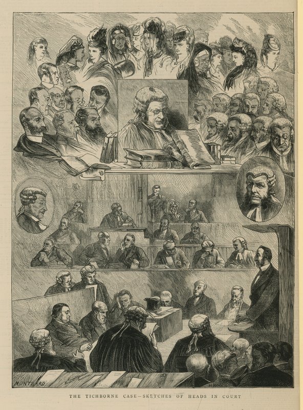A Tichborne-igénylő alkotó: English School