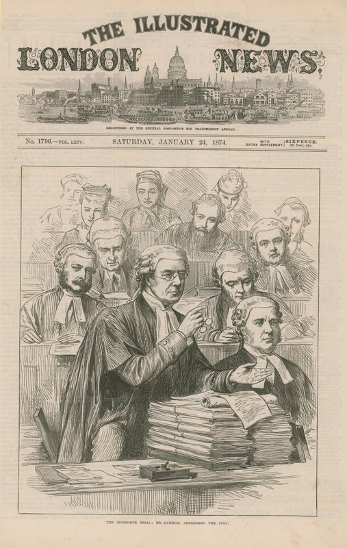 A Tichborne-igénylő alkotó: English School