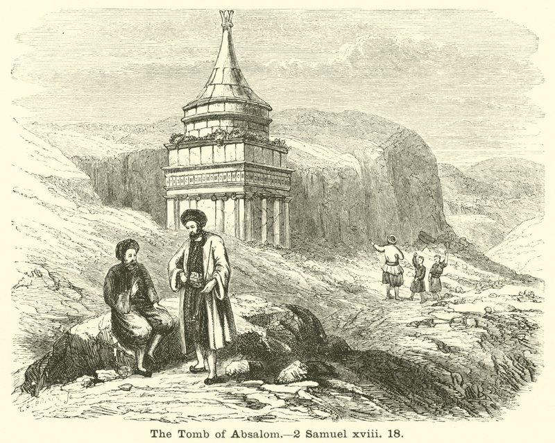 Absolon sírja, 2. Sámuel, xviii, 18 alkotó: English School
