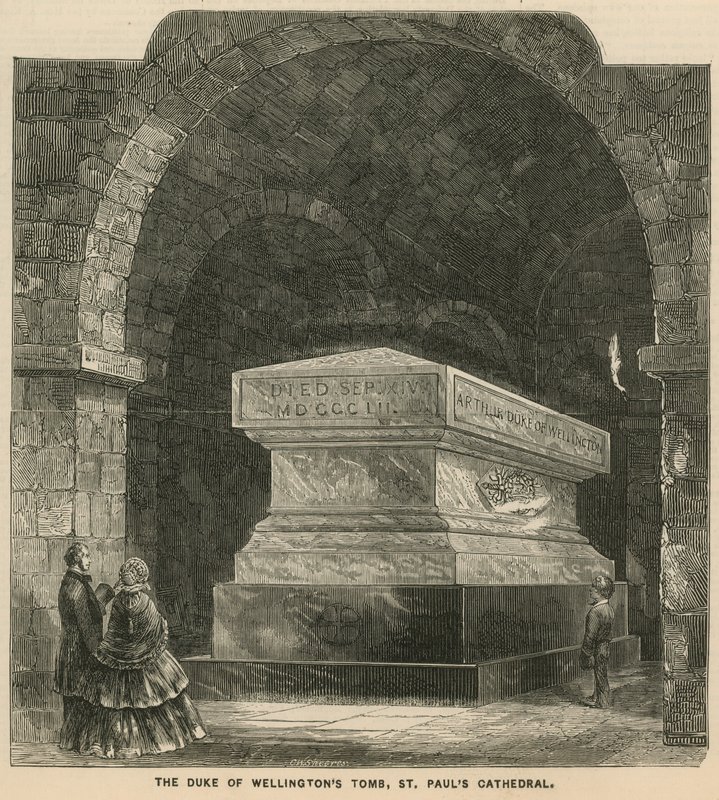 Wellington hercegének sírja alkotó: English School