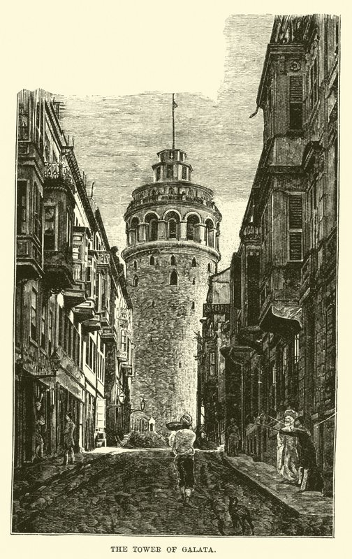 Galata tornya alkotó: English School