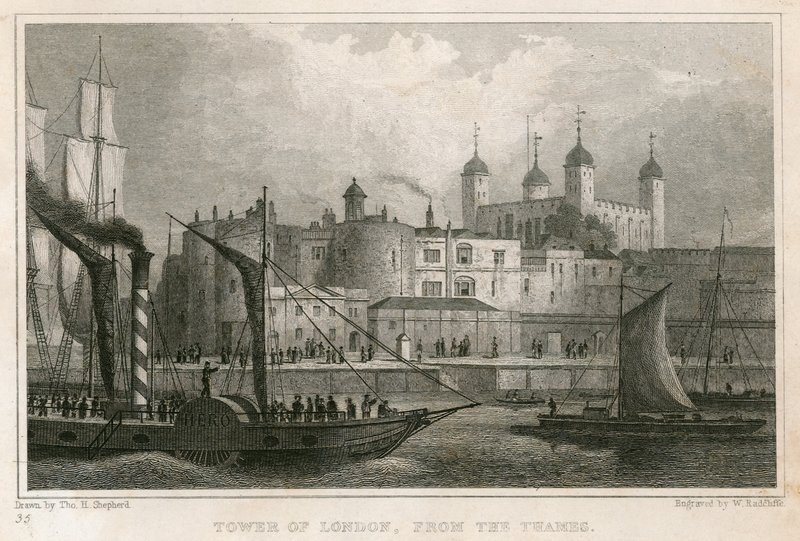 A londoni Tower alkotó: English School