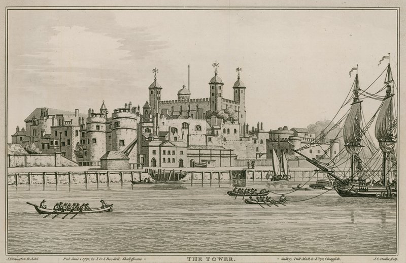 A londoni Tower alkotó: English School