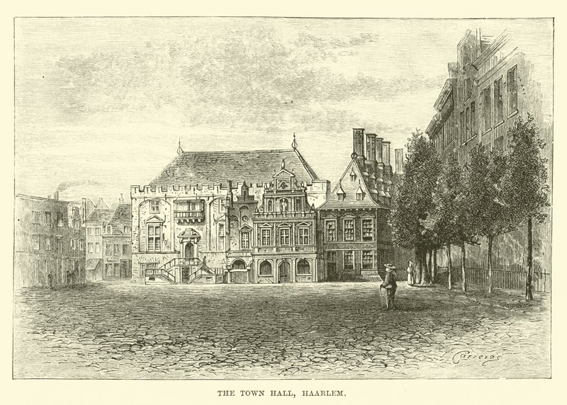 A városháza, Haarlem alkotó: English School