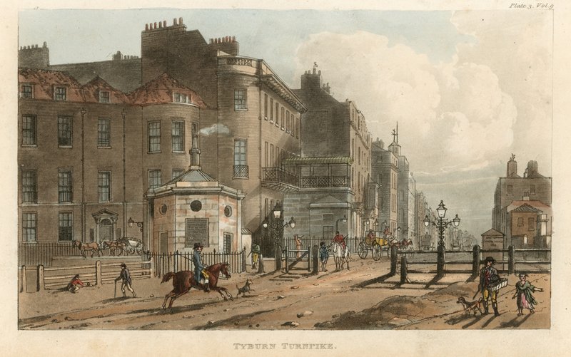 A Tyburn Turnpike alkotó: English School
