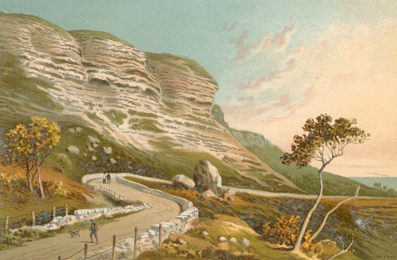 Az Undercliff Road – Wight-sziget alkotó: English School