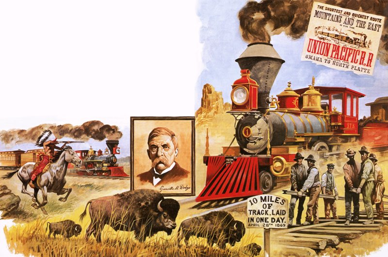 Az Union Pacific Railroad alkotó: English School