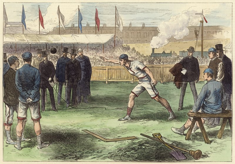 The Universities Athletics Sports, West Brompton, Putting the Weight alkotó: English School