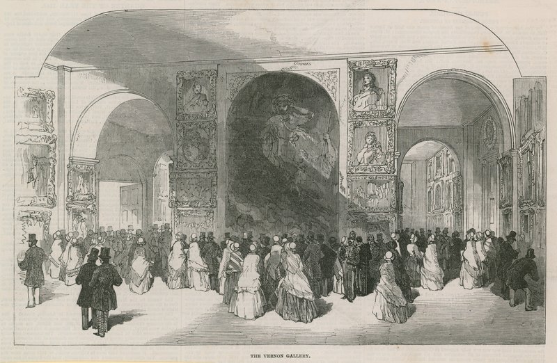 A Vernon Galéria Dél-Kensingtonban alkotó: English School