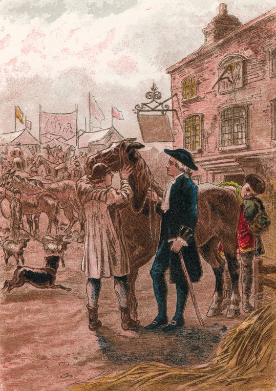 A vikárius eladja a lovát alkotó: English School