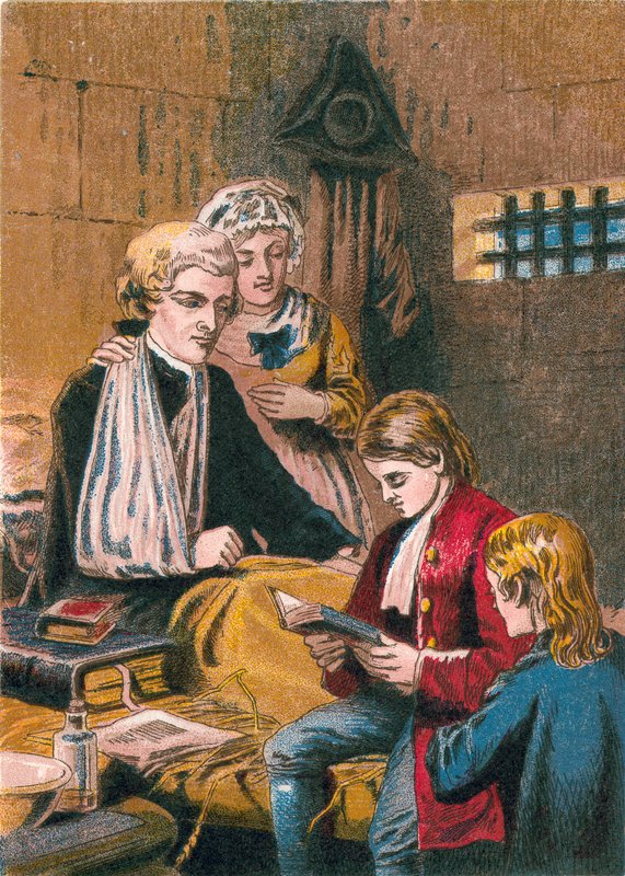 A vikárius kényelme a nyomorúságban alkotó: English School